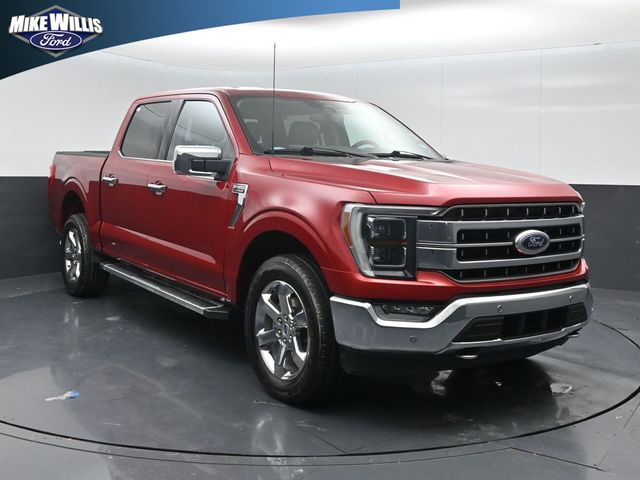 Rapid Red Metallic Tinted Clearcoat 2022 Ford F-150 Pickup Truck Four-Wheel Drive Automatic