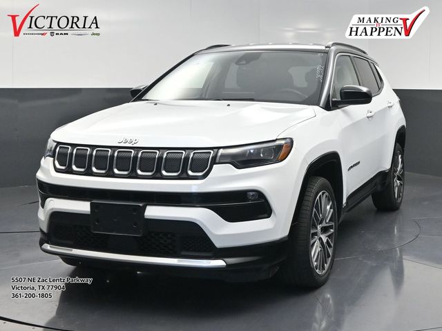2022 Jeep Compass Limited White at Monument Chevrolet