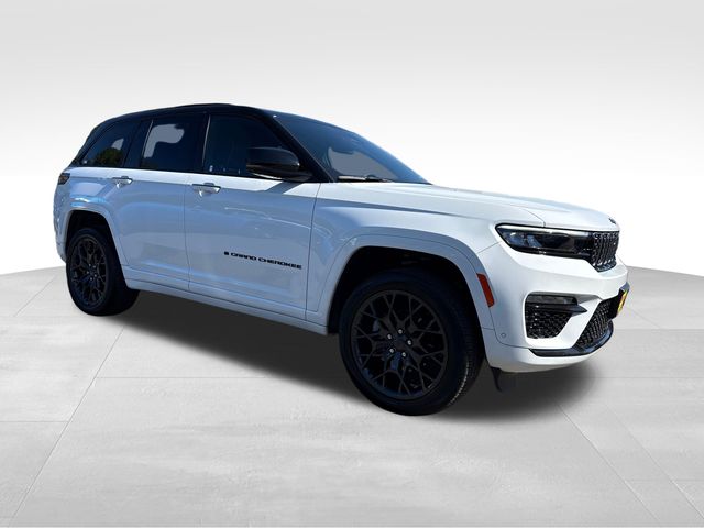 Bright White Clearcoat 2025 Jeep Grand Cherokee SUV / Crossover Four-Wheel Drive 8-Speed Automatic