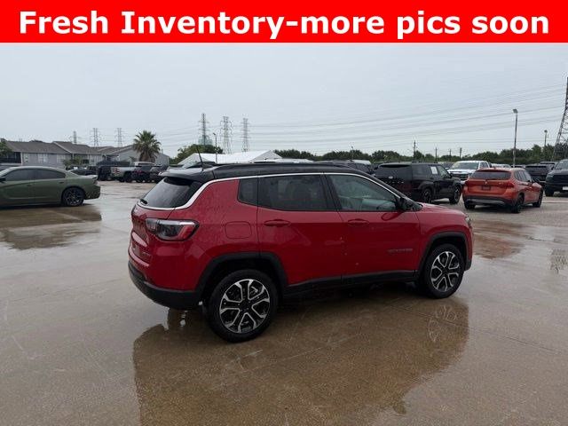 2023 Jeep Compass Limited Red at Wharton Ford