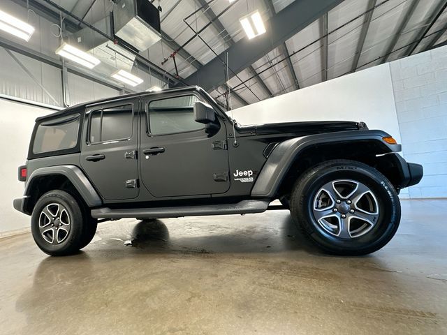 2020 Jeep Wrangler Unlimited Sport S Black at Klick Lewis Buick Chevrolet