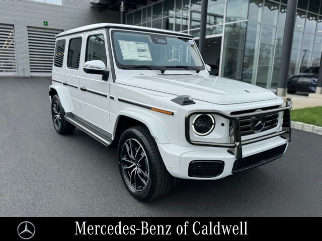 Moonlight White Metallic 2026 Mercedes-Benz G-Class G 550 4MATIC SUV / Crossover All-Wheel Drive 9-Speed Automatic