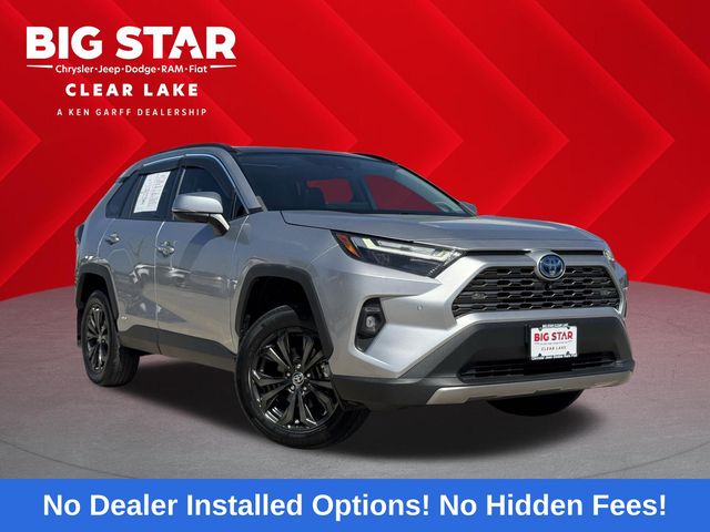2023 Toyota RAV4 Hybrid Limited Silver at North Houston Mitsubishi