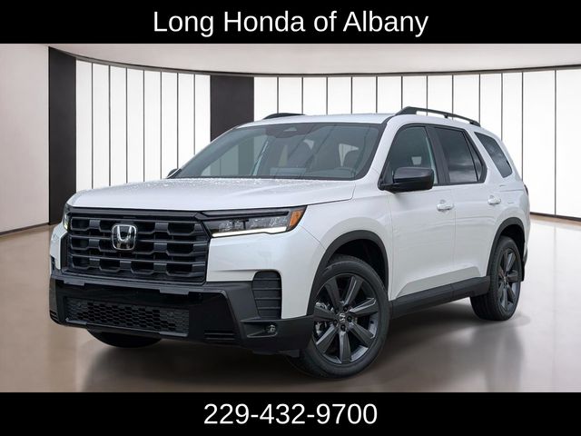 White 2026 Honda Pilot SUV / Crossover Front-Wheel Drive Automatic