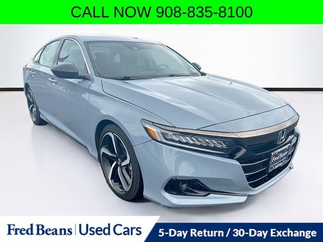 Sonic Gray Pearl 2022 Honda Accord Sedan Front-Wheel Drive Continuously Variable Transmission