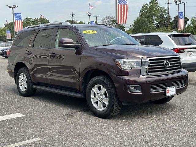 Red (Sizzling Crimson Mica) 2019 Toyota Sequoia SR5 4WD SUV / Crossover Four-Wheel Drive 6-Speed Automatic