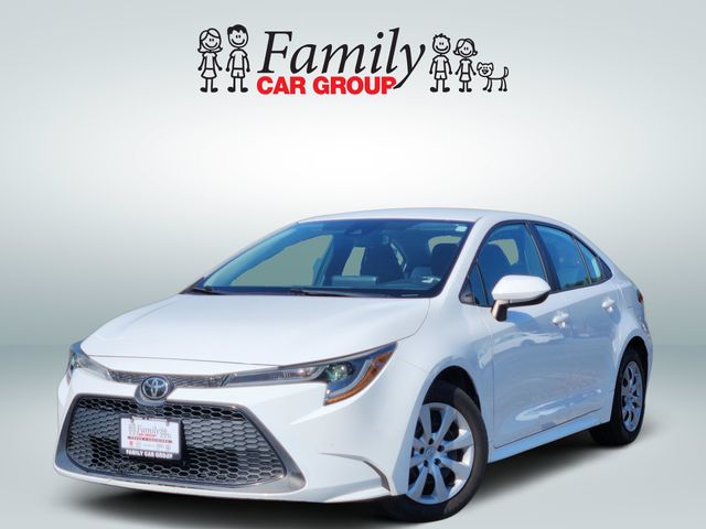 White 2022 Toyota Corolla Sedan Front-Wheel Drive Continuously Variable Transmission
