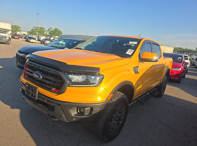 2022 Orange Metallic Ford Ranger Lariat 4X4 Truck