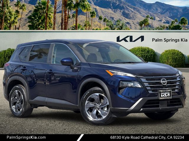 Deep Ocean Blue Pearl 2025 Nissan Rogue SV FWD SUV / Crossover Front-Wheel Drive Continuously Variable Transmission