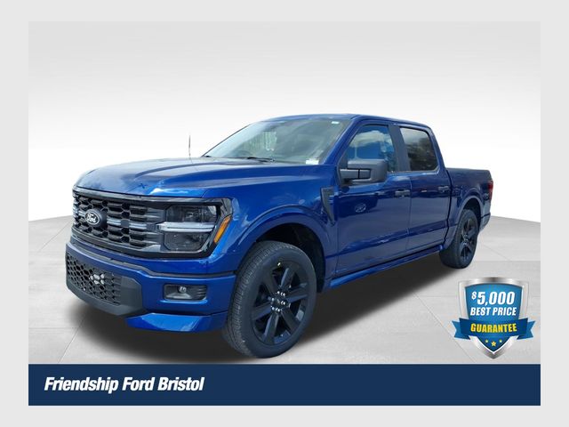 Argon Blue Metallic 2026 Ford F-150 STX 4dr SuperCrew 4WD Pickup Truck Four-Wheel Drive Automatic