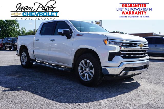 White (Iridescent Pearl Tricoat) 2025 Chevrolet Silverado 1500 Pickup Truck Four-Wheel Drive Automatic