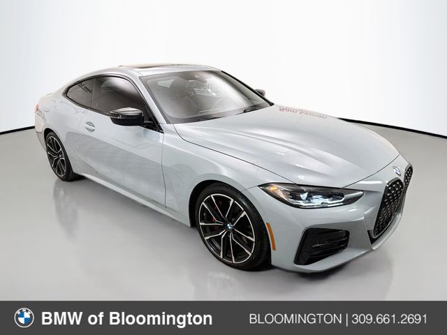 Brooklyn Gray Metallic 2022 BMW 4 Series Coupe All-Wheel Drive 8-Speed Automatic