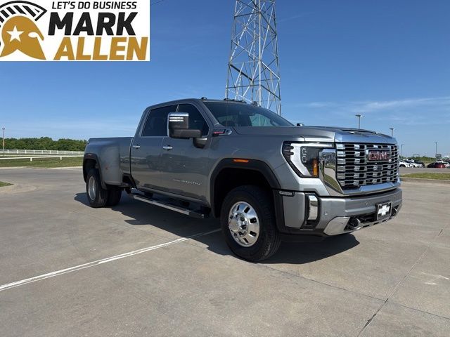 Sterling Metallic 2024 GMC Sierra 3500HD Denali Crew Cab 4WD Pickup Truck Four-Wheel Drive Automatic