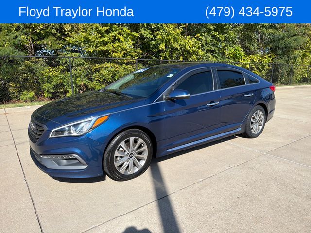 Lakeside Blue 2017 Hyundai Sonata Sedan Front-Wheel Drive 6-Speed Automatic