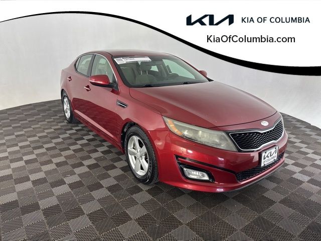 Remington Red Metallic 2015 Kia Optima LX Sedan Front-Wheel Drive 6-Speed Automatic