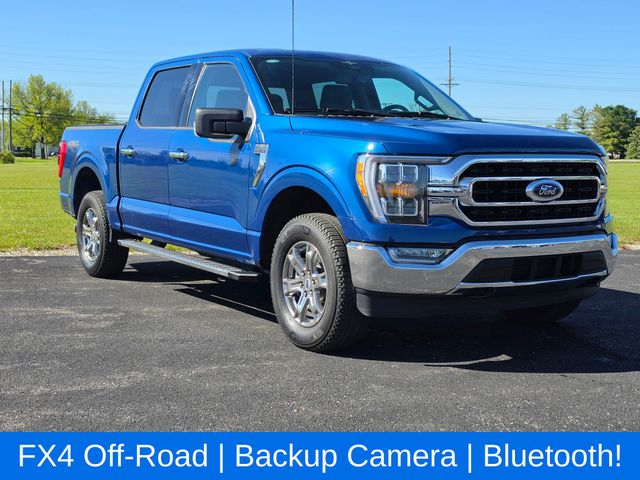 Atlas Blue Metallic 2023 Ford F-150 Pickup Truck Four-Wheel Drive Automatic