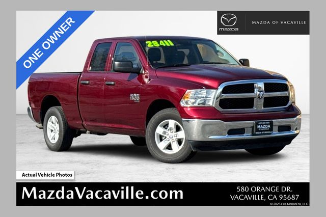 Delmonico Red Pearlcoat 2024 RAM 1500 Classic SLT Quad Cab 4WD Pickup Truck Four-Wheel Drive 8-Speed Automatic