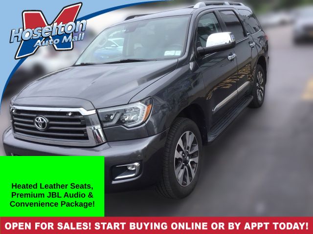 Magnetic Gray Metallic 2019 Toyota Sequoia SUV / Crossover Four-Wheel Drive 6-Speed Automatic