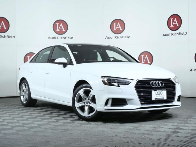 Ibis White 2017 Audi A3 Sedan Front-Wheel Drive 6-Speed Automatic