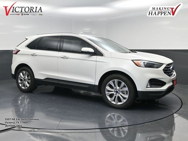 2022 Ford Edge Titanium White at Legacy Ford