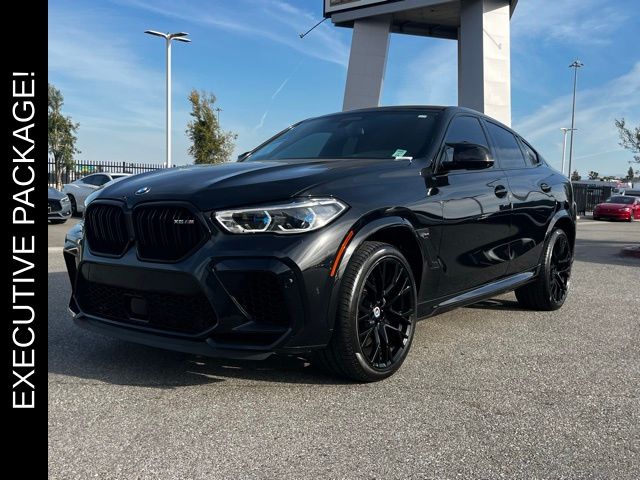 Black Sapphire Metallic 2022 BMW X6 M AWD SUV / Crossover All-Wheel Drive 8-Speed Automatic