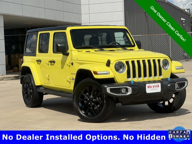 2023 Jeep Wrangler Sahara 4xe Yellow at Bayway Chrysler Dodge Jeep Ram