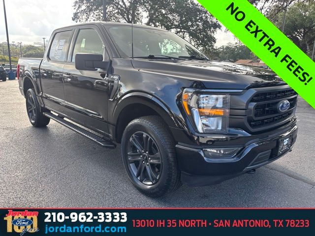 Agate Black Metallic 2023 Ford F-150 Pickup Truck Four-Wheel Drive Automatic
