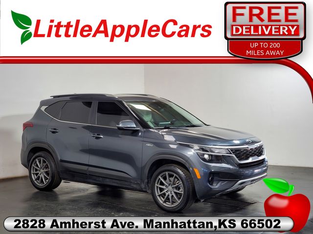 Gravity Gray 2021 Kia Seltos SUV / Crossover All-Wheel Drive Continuously Variable Transmission