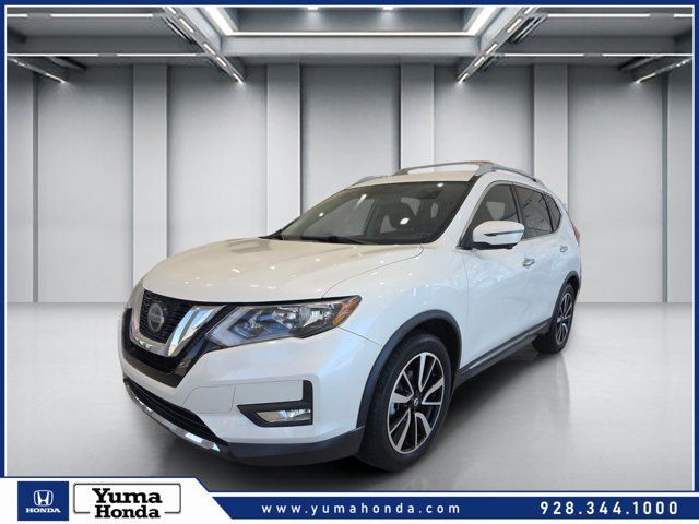 Pearl White Tricoat 2019 Nissan Rogue SUV / Crossover Front-Wheel Drive Continuously Variable Transmission