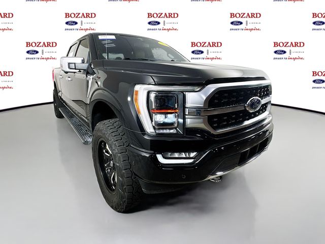2021 Black Ford F-150 Platinum Truck
