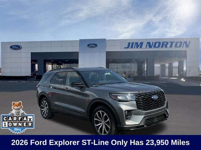 Gray Metallic 2026 Ford Explorer SUV / Crossover All-Wheel Drive Automatic