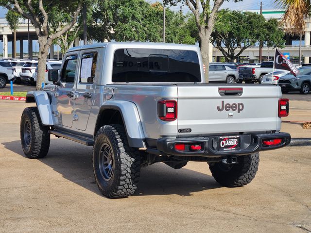 2022 Jeep Gladiator Rubicon Silver at Texan Dodge Chrysler Jeep Ram