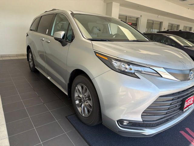 2025 Toyota Sienna XLE Silver at Toyota of Victoria