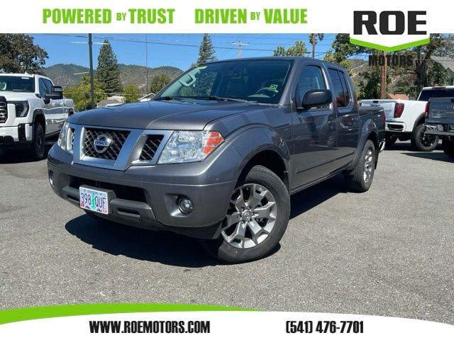 Gray (Gun Metallic) 2021 Nissan Frontier Pickup Truck 4X2 9-Speed Automatic