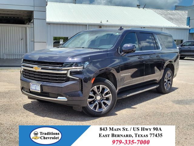 Dark Ash Metallic 2023 Chevrolet Suburban LT RWD SUV / Crossover 4X2