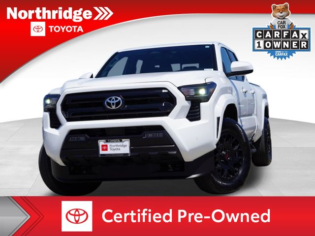 Ice Cap 2025 Toyota Tacoma SR5 Double Cab 4WD Pickup Truck Four-Wheel Drive 8-Speed Automatic