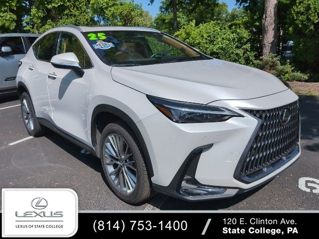White Pearl 2025 Lexus NX Hybrid SUV / Crossover All-Wheel Drive Continuously Variable Transmission