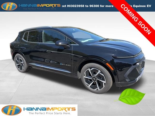 Black 2025 Chevrolet Equinox EV LT 2 FWD SUV / Crossover Front-Wheel Drive 1-Speed Automatic