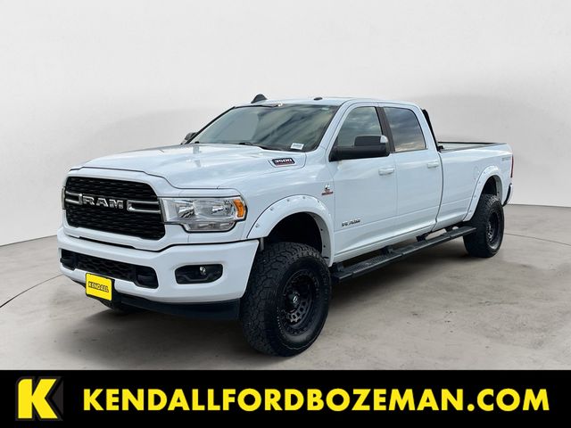 Bright White Clearcoat 2022 RAM 3500 Big Horn Crew Cab LB 4WD Pickup Truck Four-Wheel Drive 6-Speed Automatic