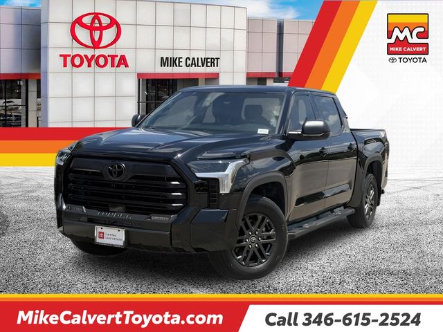 Midnight Black Metallic 2025 Toyota Tundra Pickup Truck 4X2 Automatic