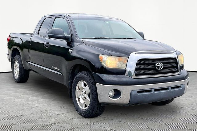 Black 2007 Toyota Tundra Pickup Truck Rear-Wheel Drive 5-Speed Automatic Overdrive