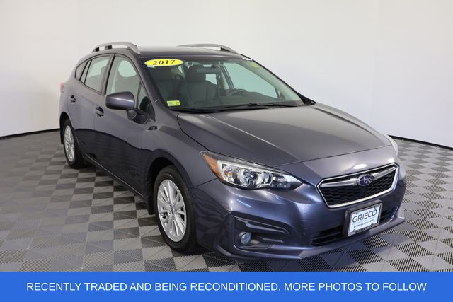 Carbide Gray Metallic 2017 Subaru Impreza Hatchback All-Wheel Drive Continuously Variable Transmission