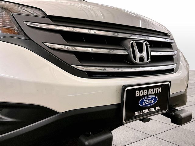 2014 Honda CR-V EX-L White at Phil Fitts Ford