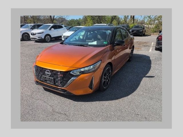 Orange Metallic 2024 Nissan Sentra SR FWD Sedan Front-Wheel Drive Continuously Variable Transmission