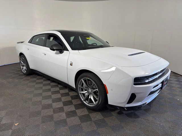 White 2026 Dodge Charger Sedan All-Wheel Drive 8-Speed Automatic