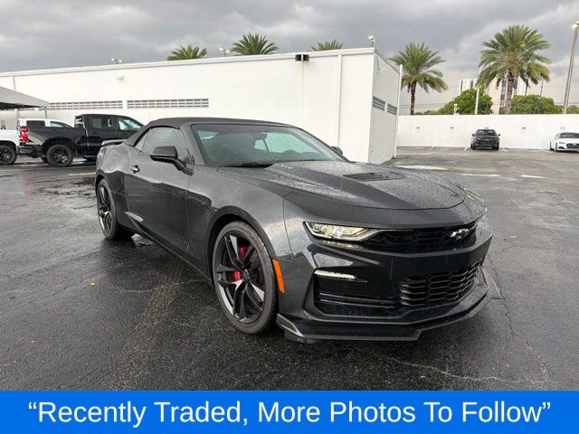 Panther Black Metallic Tintcoat 2024 Chevrolet Camaro Convertible Rear-Wheel Drive Automatic