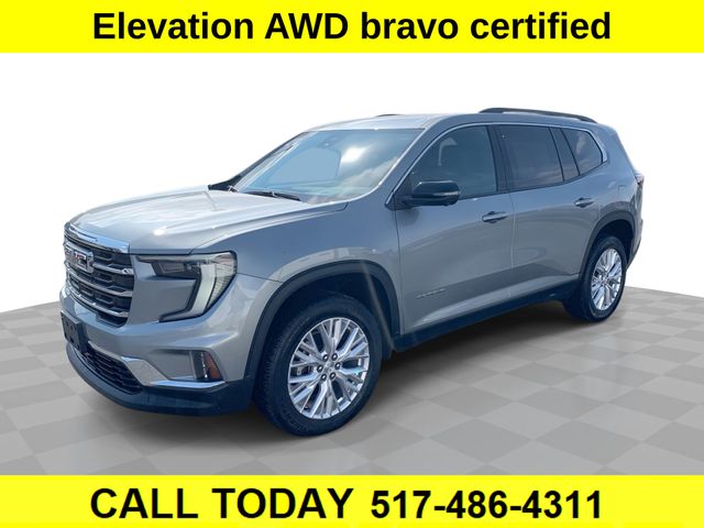 Sterling Metallic 2025 GMC Acadia Elevation AWD SUV / Crossover Four-Wheel Drive 8-Speed Automatic