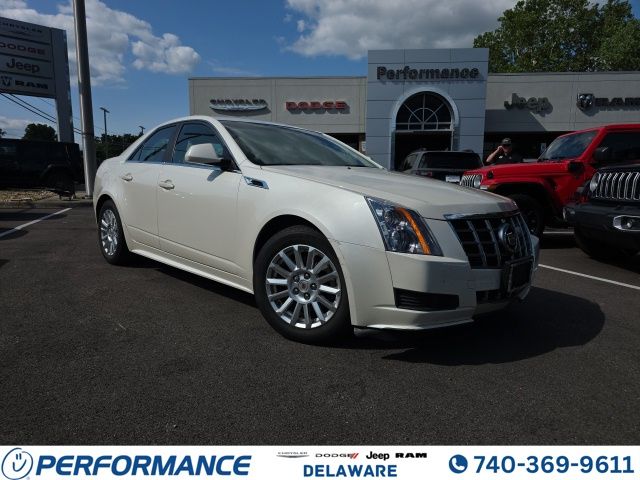 White Diamond Tricoat 2012 Cadillac CTS Sedan All-Wheel Drive 6-Speed Automatic