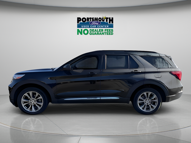 Agate Black Metallic 2022 Ford Explorer XLT AWD SUV / Crossover All-Wheel Drive Automatic