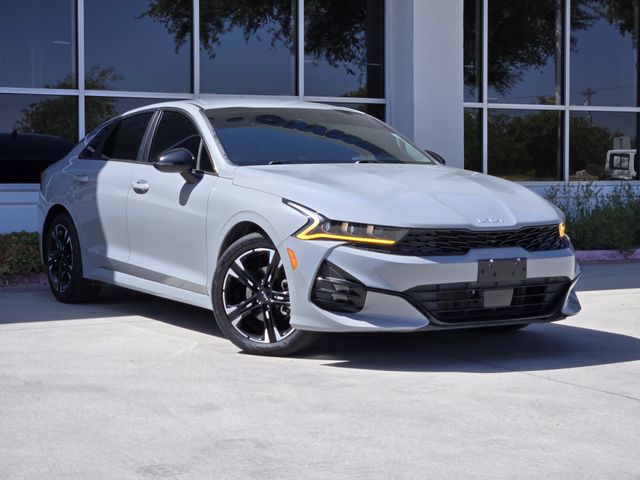 Wolf Gray 2024 Kia K5 Sedan Front-Wheel Drive 8-Speed Automatic